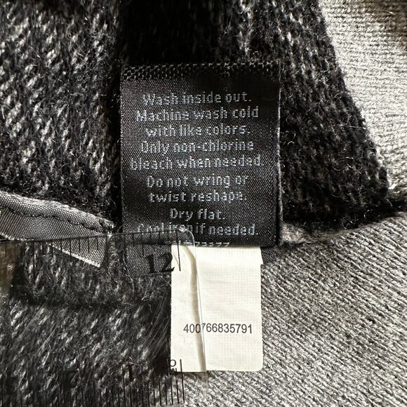 Marc Anthony Men’s Luxury Blend Slim Fit Cashmere Merino Wool Blend Sweater Gray - Picture 9 of 9